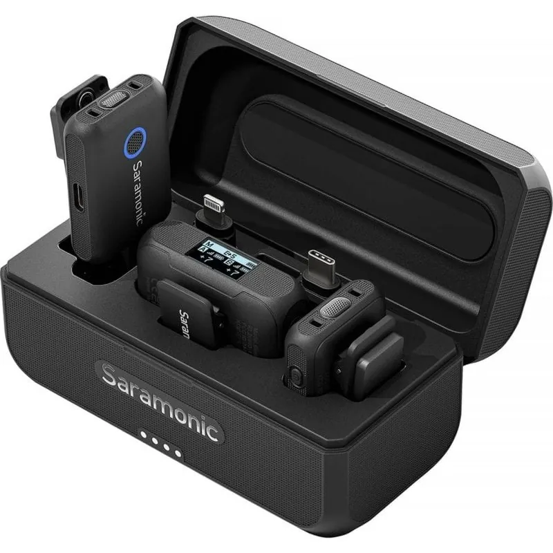 Saramonic Blink500 B2+ Sistema de Micrófono Inalámbrico 4 en 1 BLINK500-B2PLUS