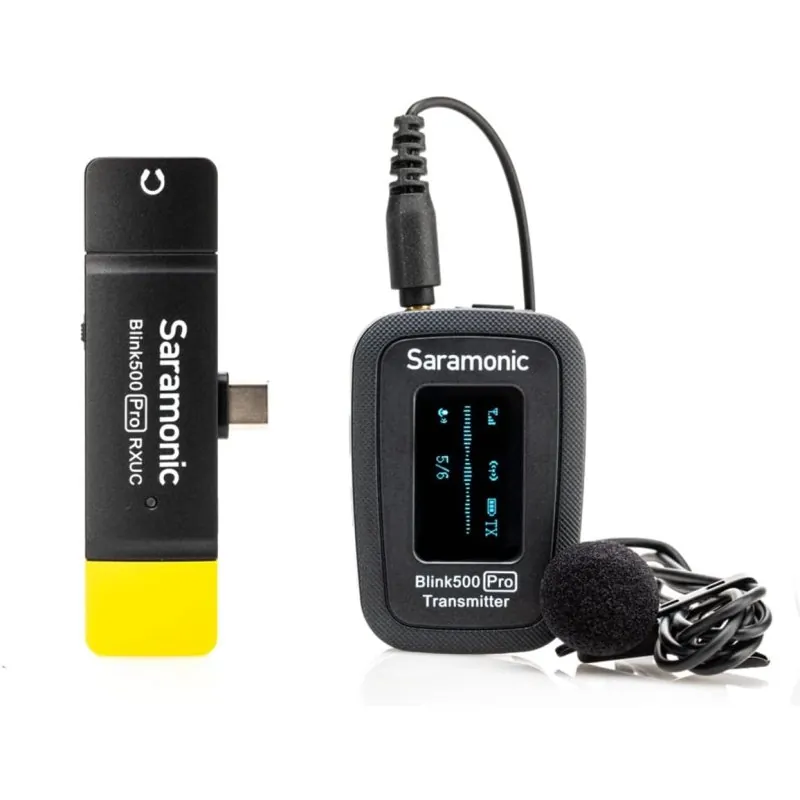 Saramonic Blink500 Pro B5 Sistema de Micrófono de Solapa Inalámbrico BLINK500 PRO B5