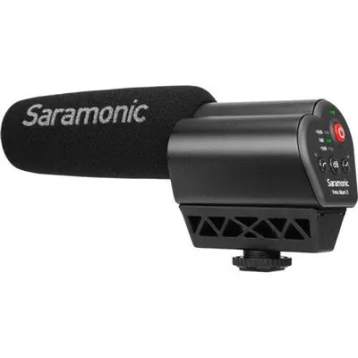 Saramonic Vmic-Mini-II Micrófono Tipo Cañón Profesional Negro Vmic-Mini-II