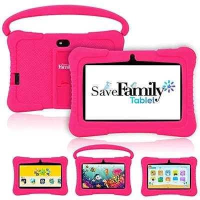 SaveFamily Tablet Infantil 7" 16GB Rosa VD-0107-ROSF