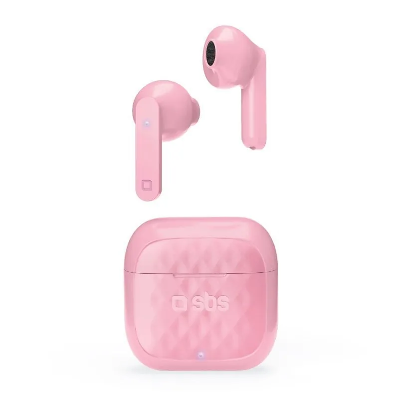 SBS Air Free Auriculares Inalámbricos TWS Rosas TEEARAIRFREETWSBTP