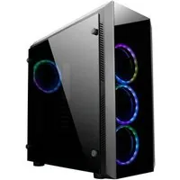 Scorpion II, PC, SPCC, Vidrio templado, ATX,Micro-ATX,Mini-ITX, Negro, Juego, 0,6 mm