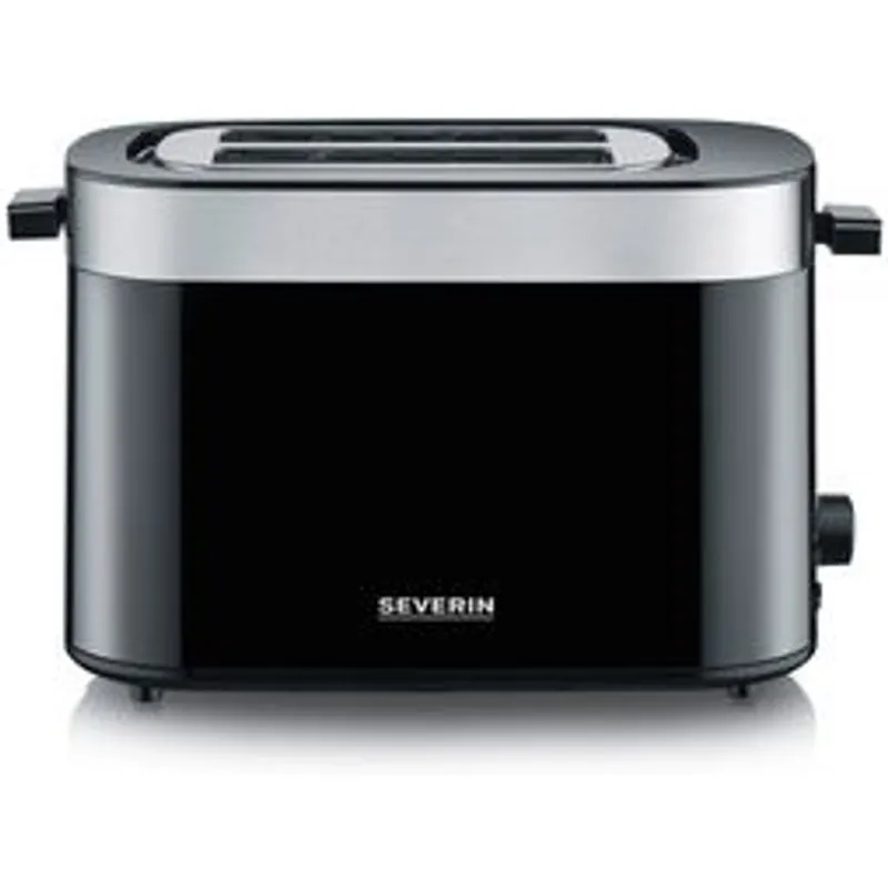 Severin AT 9264 Tostador Automático Función Bagel con 2 Ranuras Anchas 800W Negro 9264