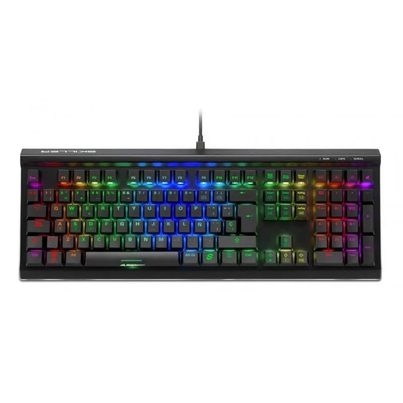 Sharkoon Skiller SGK60 Teclado Mecánico RGB Switch Brown 4044951033539
