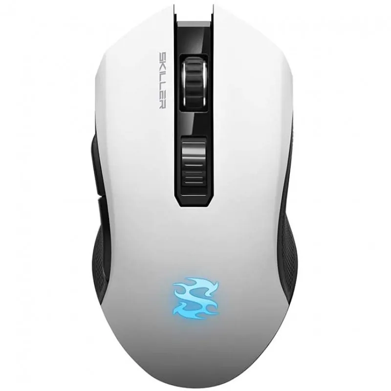 Sharkoon Skiller SGM3 Ratón Gaming Inalámbrico 6000 DPI Blanco 4044951026272