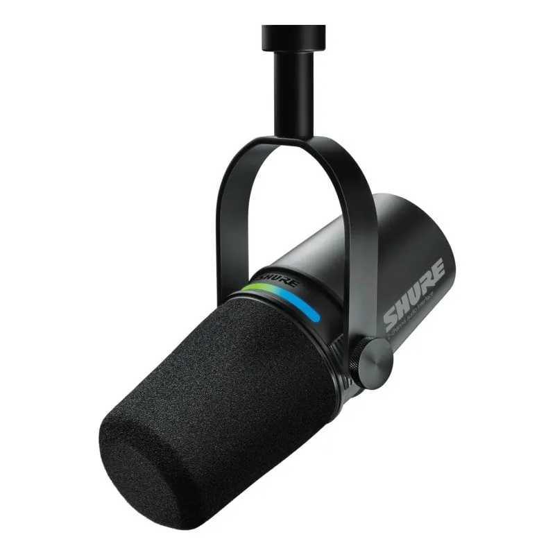 Shure MV7i Micrófono Dinámico USB/XLR para Podcast y Streaming Negro SH MV7I