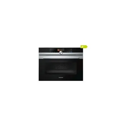 Siemens iQ700 CS636GBS2 Horno Compacto con Vapor 47L A+ Inox/Negro CS636GBS2