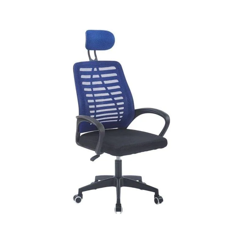 Silla de Oficina Adec Kneck Reposacabezas Regulable Azul 106-116x58,5x56 cm 0014450024335