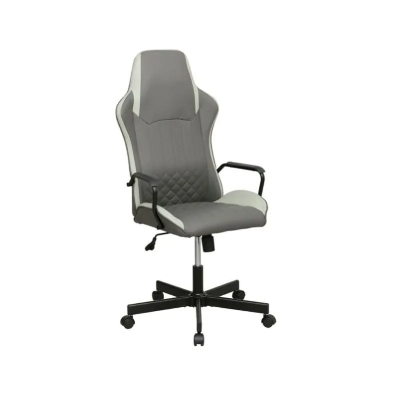Silla de oficina Nórdica Polipiel Base Acero Altura Ajustable Hasta 128cm 120kg MS3_0045