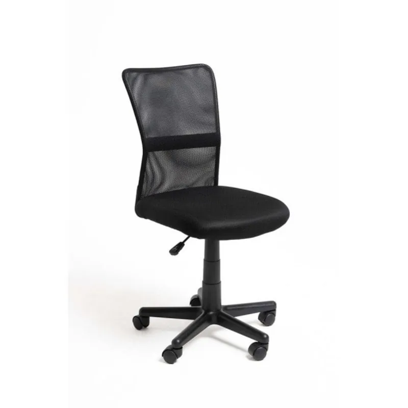 Silla de Oficina Nórdica Sin Marca Altura Ajustable Metal/Poliéster 120kg 44x52cm MS2_0075