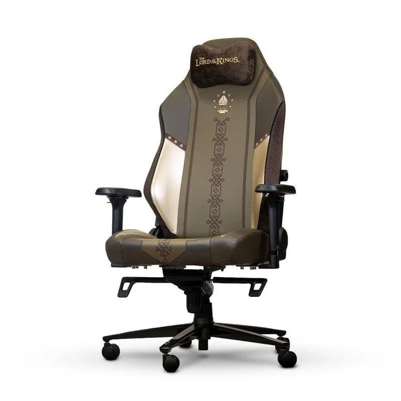 Silla gaming Phoenix Monarch Moria XL LOTR cuero napa terciopelo edición limitada PHMLOTR-MORIA