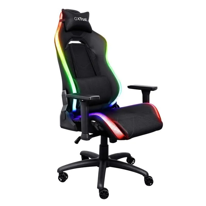 Silla gaming Trust GXT 719 Ruya RGB ajustable 150 kg reposabrazos 3D 25185