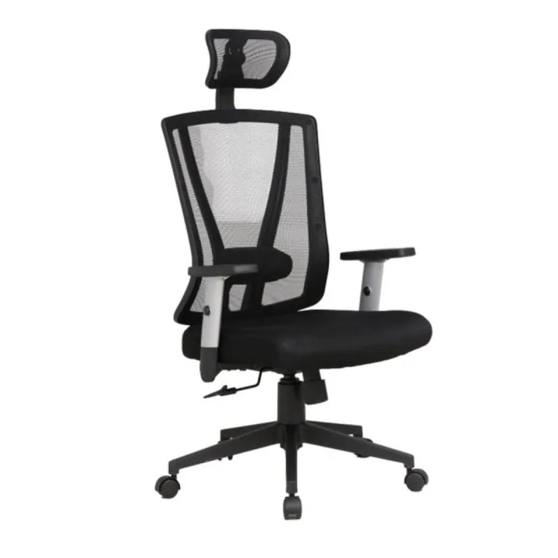 Silla Lervi Estructura Metálica, Tapizado Tela Premium, Ergonómica, Disponible en Varios Colores MS3_0025
