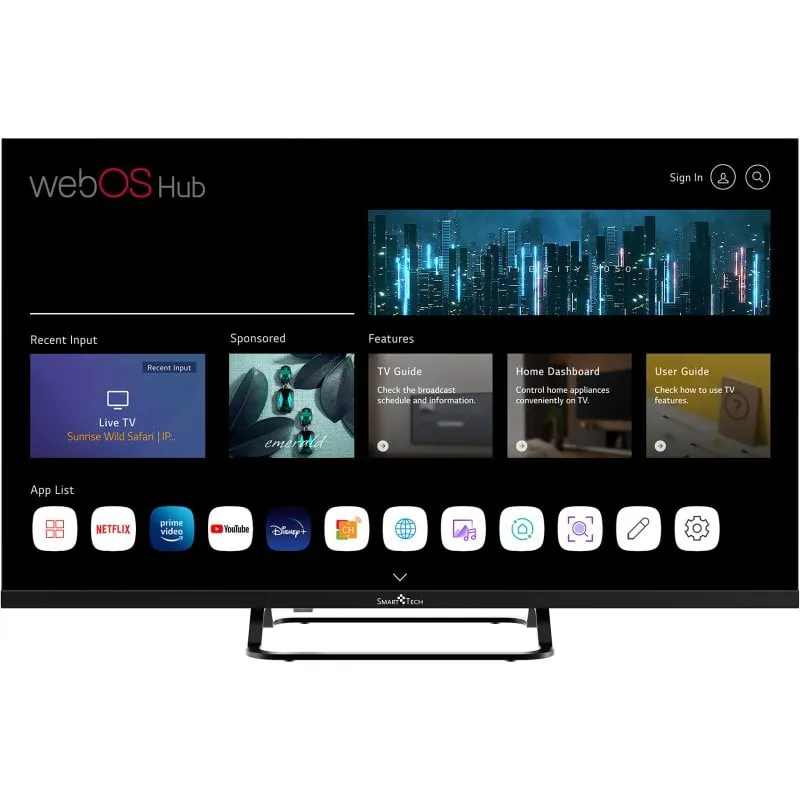 Smart Tech LED 32" 32HW01V HD Ready WebOs 32HW01V