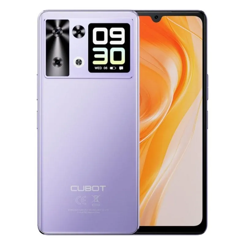 Smartphone Cubot P90 12GB RAM 256GB 6.88" NFC Batería 5100mAh Android 15 Púrpura CUBP90PPL