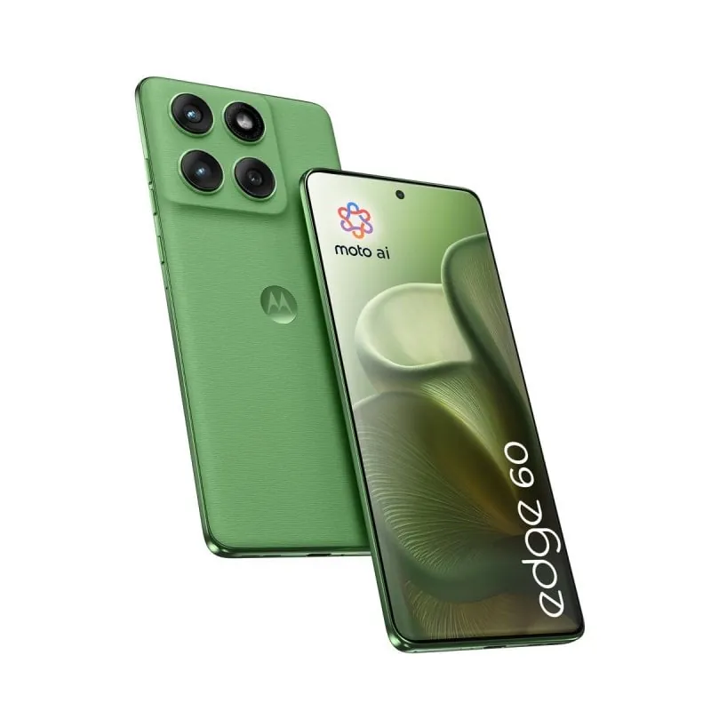 Smartphone Motorola Edge 60 12GB 512GB 5G 50MP Shamrock Verde pOLED IP69 PB7H0021ES
