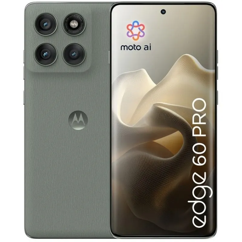 Smartphone Motorola Edge 60 Pro 12GB 512GB 6.67" pOLED Triple Cámara 5G TurboPower 90W Gris PB7X0009PL