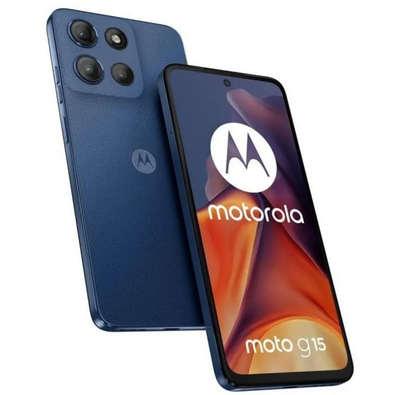 Smartphone Motorola Moto G15 8GB 128GB Dolby Atmos Gorilla Glass 3 5200mAh PB6E0056IT