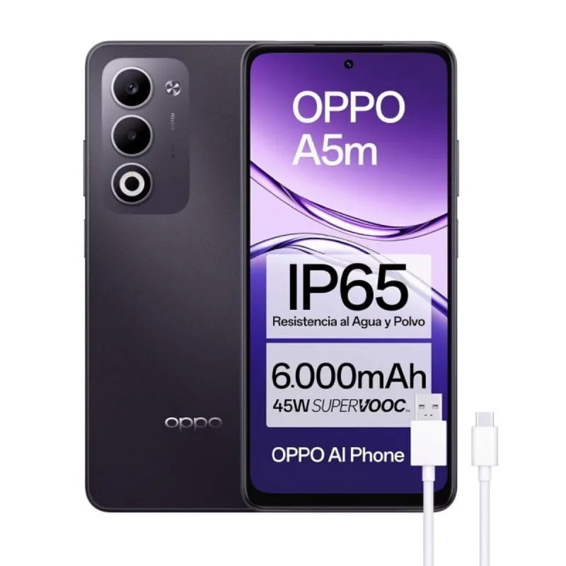 Smartphone OPPO A5m 8GB RAM 256GB IP65 6000mAh Mist White 110010348469B