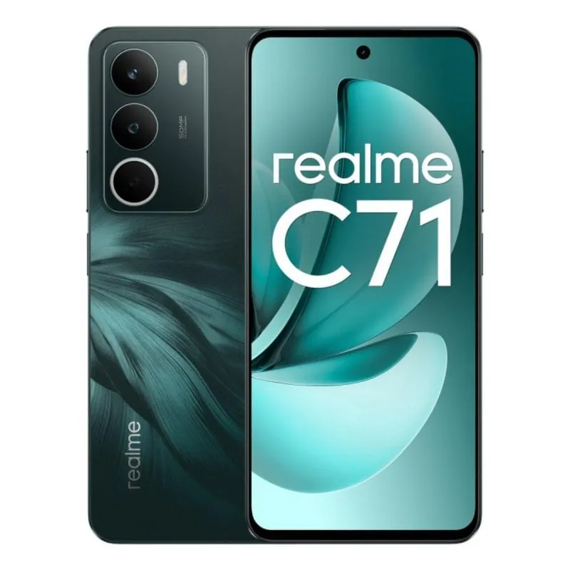 Smartphone realme C71 8GB 256GB 6.67" 120Hz NFC 6000mAh Verde Forest Owl 631011005930