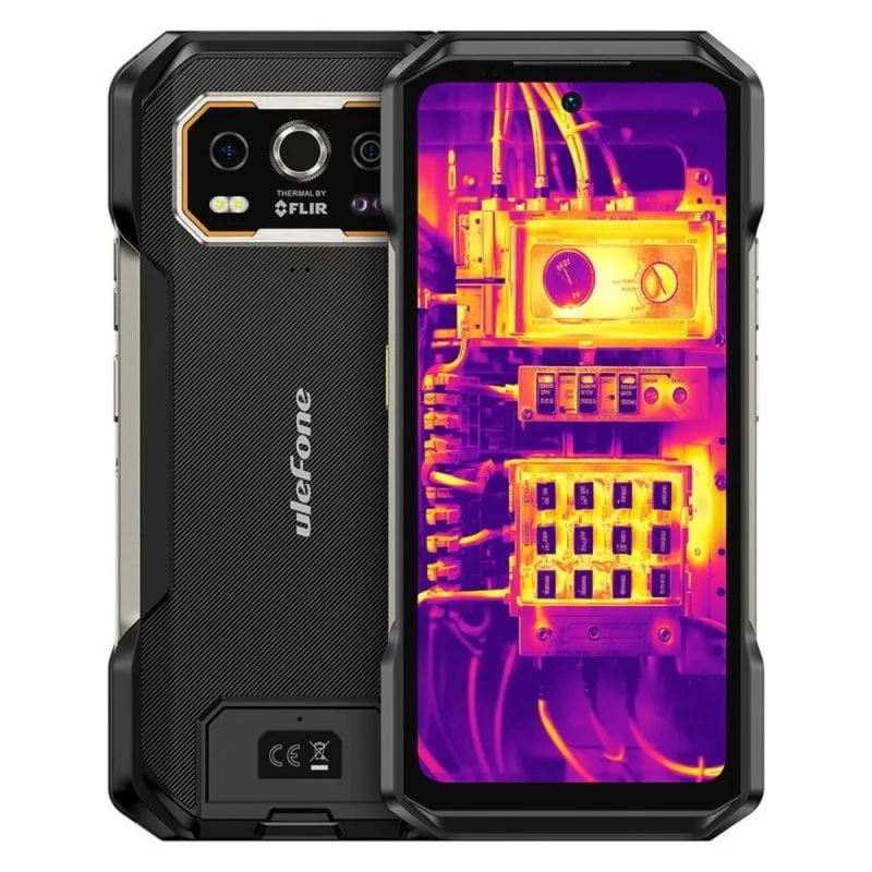 Smartphone Ulefone Armor 27T Pro 12GB RAM 256GB 5G Pantalla 6.78" Batería 10600mAh Negro 6975326662833
