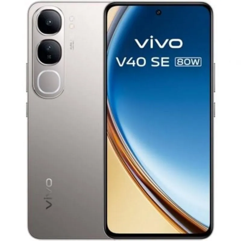Smartphone Vivo V40 SE 8GB 256GB 5G AMOLED 80W Titanio 5668032B