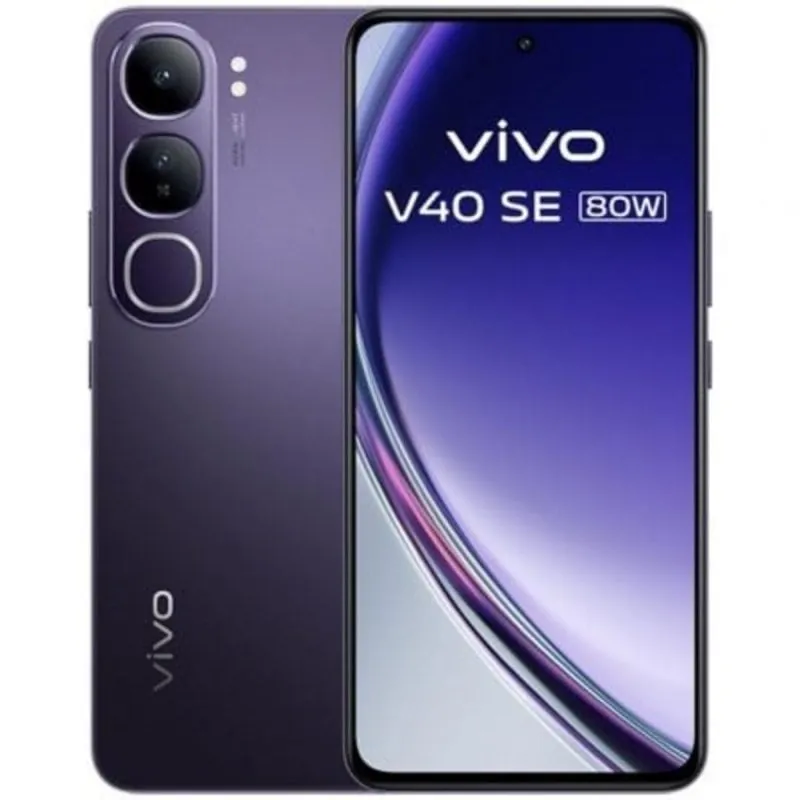 Smartphone Vivo V40 SE 8GB 256GB 5G Carga 80W IP64 AMOLED Negro 5667970B