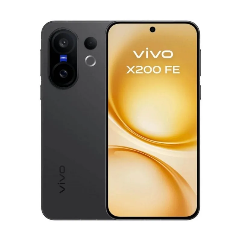 Smartphone Vivo X200 FE 12GB RAM 512GB 5G AMOLED Carga Rápida Triple Cámara Negro 6932204505316