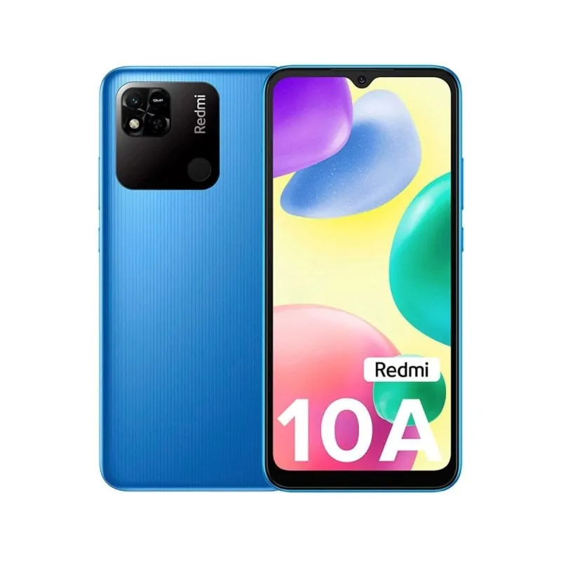 Smartphone Xiaomi Redmi 10A 2GB 32GB Dual SIM Azul batería 5000mAh cámara 13MP 6934177776490