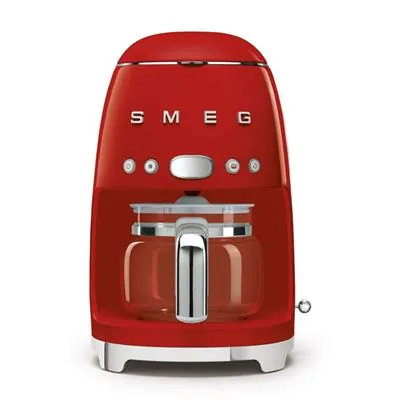 Smeg DCF02RDEU Cafetera de Goteo 1.4L 1050W Roja DCF02RDEU