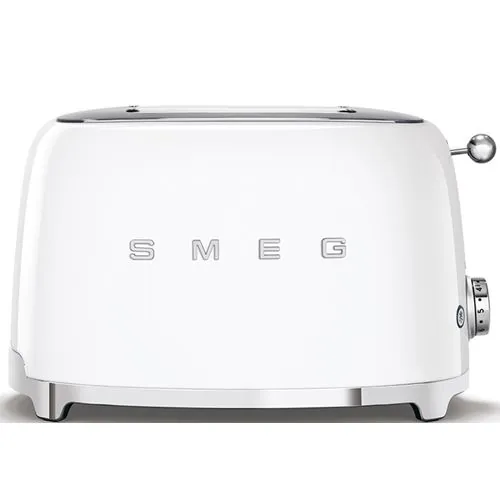 Smeg TSF01WHEU Tostadora 2 Rebanadas 950W Blanco TSF01WHEU