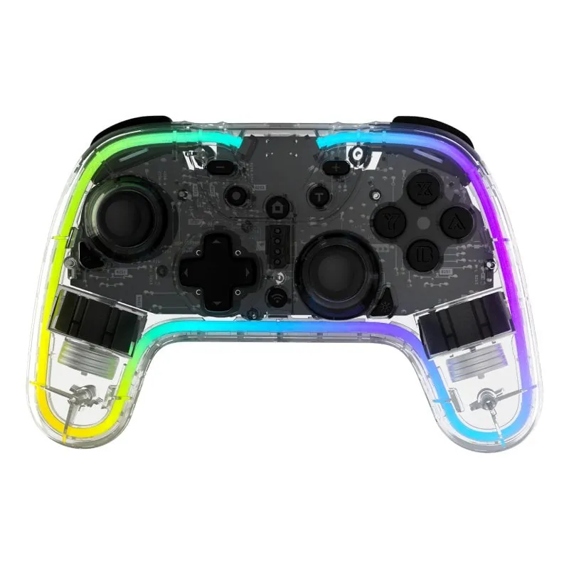 Snakebyte Gamepad RGB S Mando Inalámbrico Bluetoth 500mAh Transparente para Nintendo Switch SB922558