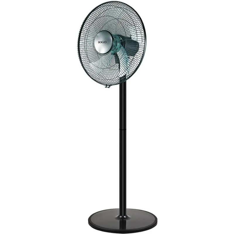 Sogo Ventilador de Pie 50W Negro VEN-SS-21245