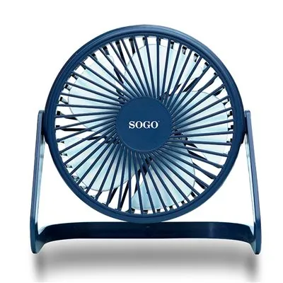 Sogo Ventilador de Sobremesa USB 12cm Azul VEN-SS-21401-N