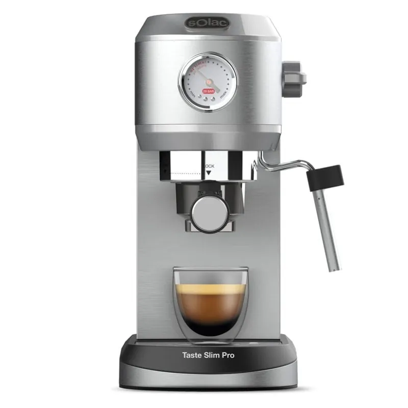 Solac Taste Slim Pro Cafetera Manual Espresso 1L Acero Inoxidable 92012900
