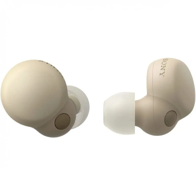 Sony LinkBuds S Auriculares Inalámbricos con Cancelación de Ruido Crema WFLS900NC.CE7