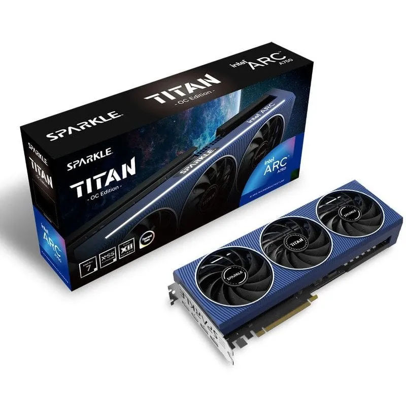 Sparkle Intel Arc A750 TITAN OC Edition 8GB GDDR6 1A1-S00393400G