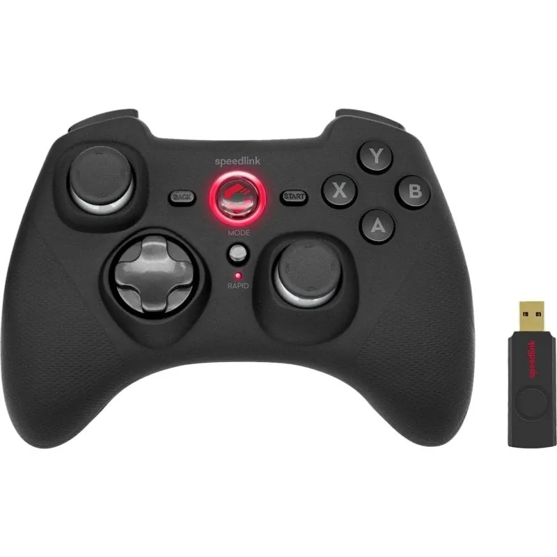 Speedlink Rait Gamepad Mando Inalámbrico para PC/PS3/Switch SL-650110-BK