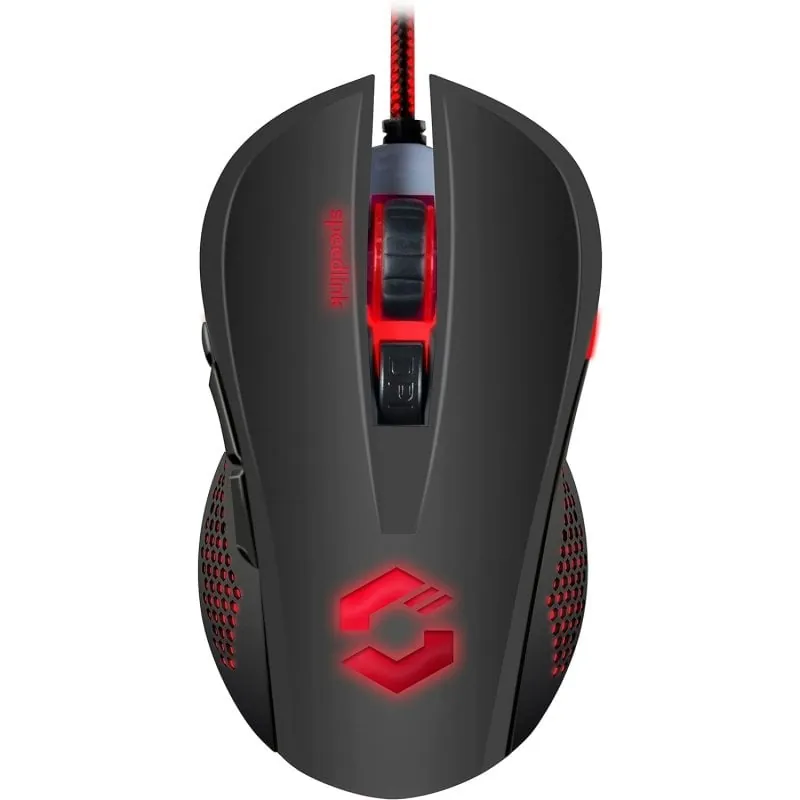 Speedlink Torn Ratón Gaming 3200 DPI Negro SL-680008-BKBK