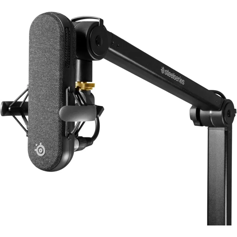 SteelSeries Alias Boom Arm Brazo de Soporte para Micrófonos Giratorio 360º 60474