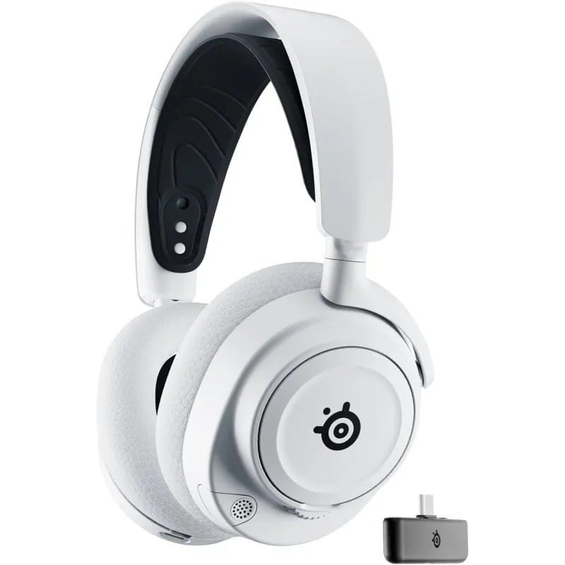 SteelSeries Arctis Nova 7X Auriculares Gaming Inalámbricos Bluetooth Blancos 61567