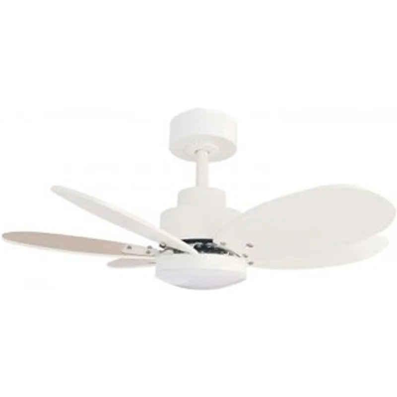 Sulion Rainbow S Ventilador de Techo con Motor DC 75cm LED 18W Blanco/marrón 1694482