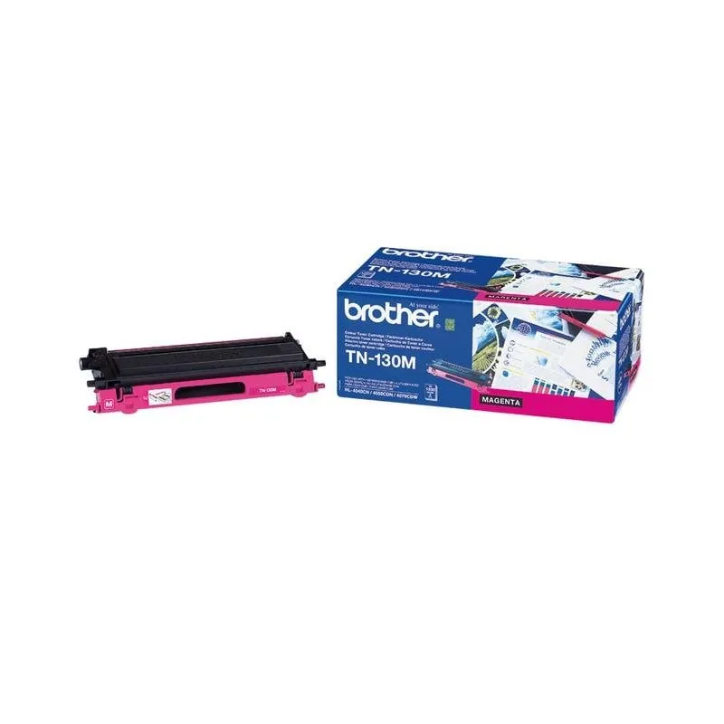 Tóner Magenta Láser Brother TN-130M para impresoras color con 1500 páginas TN130M