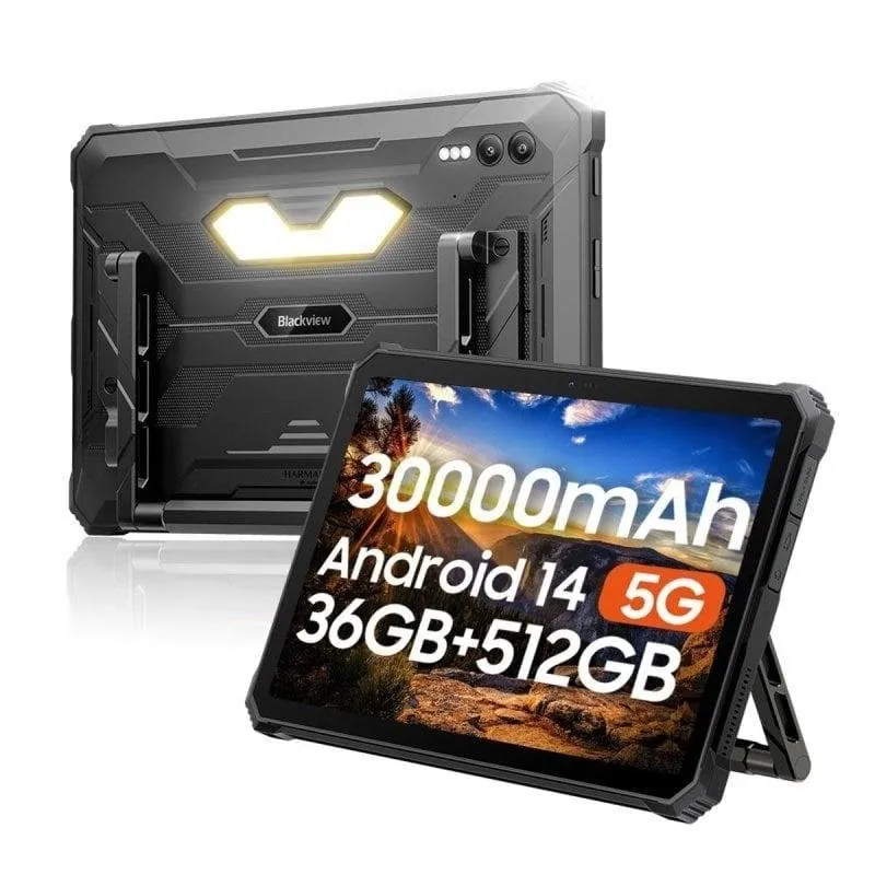 Tablet Blackview Active 10 Pro 5G 11" 36GB 512GB Negra ACTIVE10PRO(12+512)-BLACK