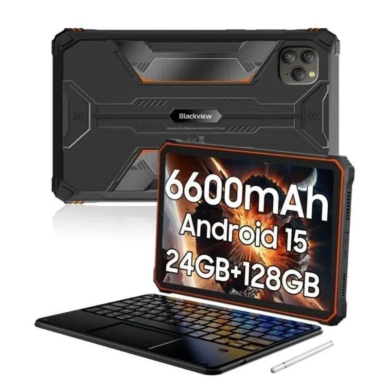 Tablet Blackview Active 5 4G 8,68" 6GB 128GB Negro Rugerizada ACTIVE5(6+128)-ORANGE+K2