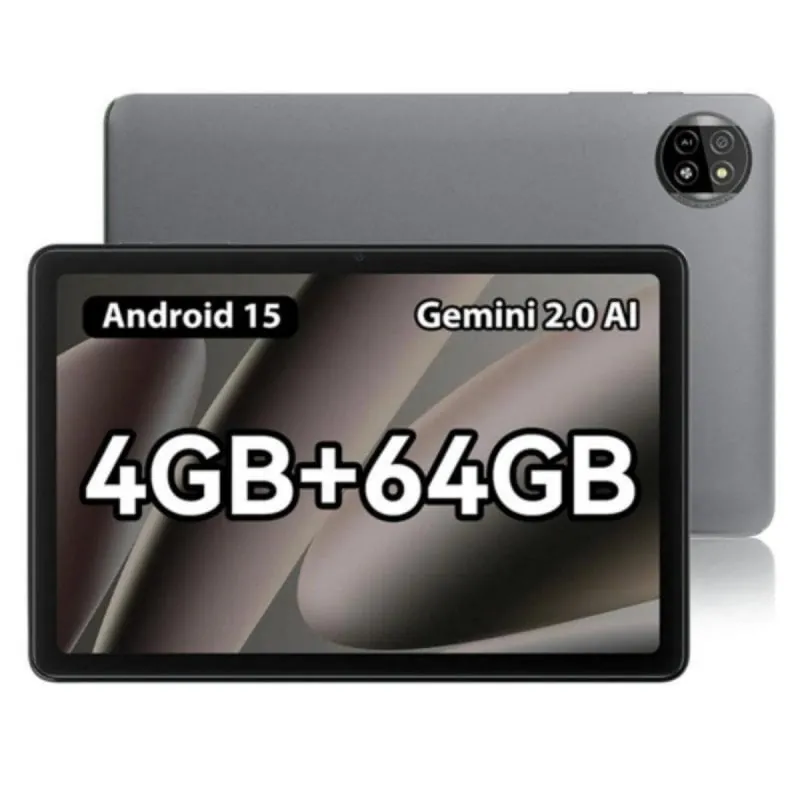 Tablet Blackview TAB 20 WiFi Unisoc T310 4GB RAM 64GB 10.1" FullHD Dual Smart-K 6000mAh Gris TAB20WIFI(4+64)-GREY
