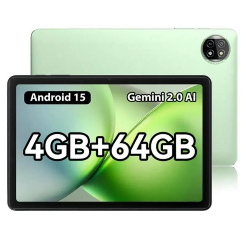 Tablet Blackview TAB 20 WiFi Unisoc T310 4GB RAM 64GB 10.1" FullHD Dual Smart-K 6000mAh Verde TAB20WIFI(4+64)-GREEN