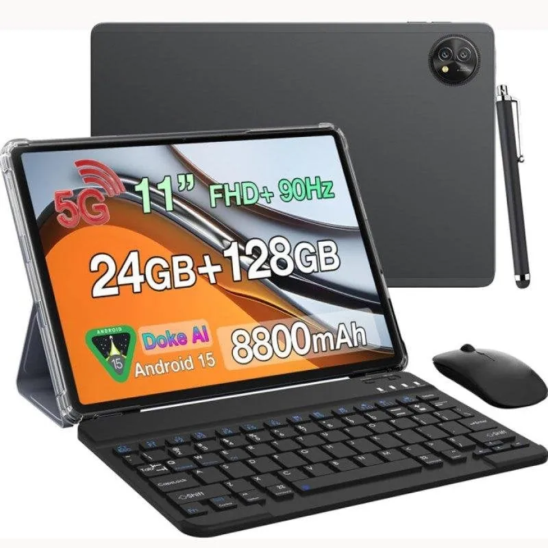 Tablet Blackview Zeno 10 11" 128GB 5G 8800mAh Android 15 Negra Blackview_ZENO10(6/128G)_black(No charger)