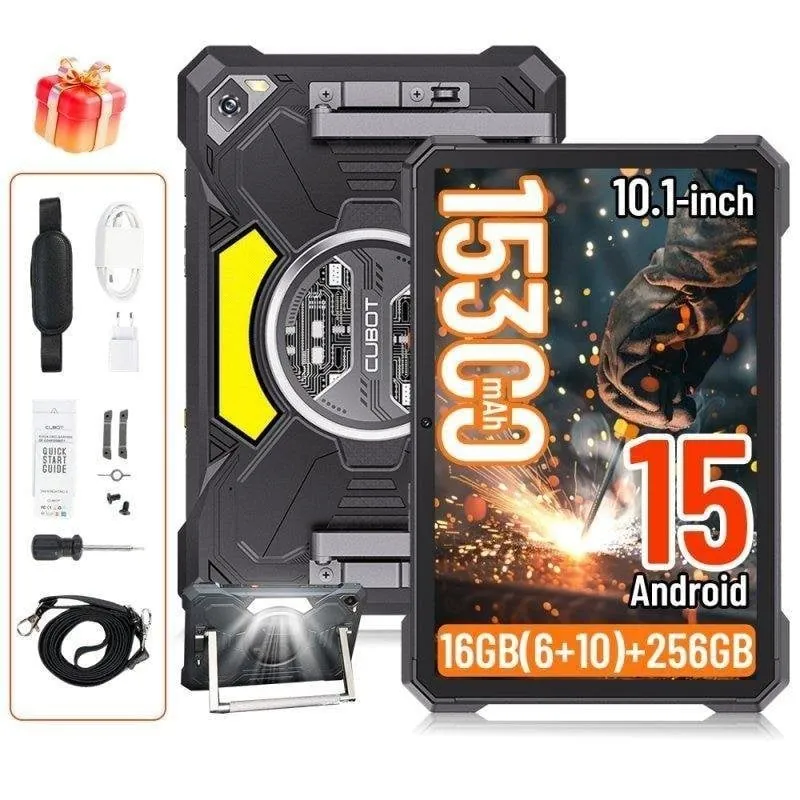 Tablet Cubot Tab KingKong S 4G 10,1" 6GB Negra 256GB Batería prolongada Cubot_KKS(6+256)_black