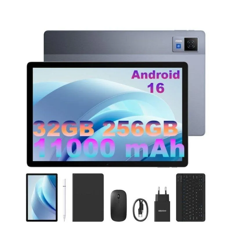Tablet Doogee U13 Vip 13" 256GB 11000mAh Android 16 Gris Doogee_U13(VIP)6+256_grey